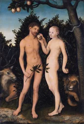 Adam en Eva in het paradijs (De zondeval)
